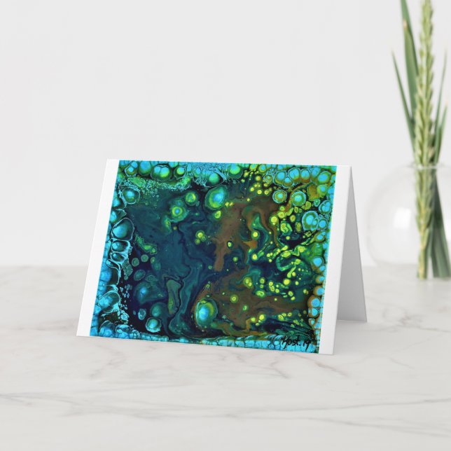 Abstract Colour Study 6, Card (Front)