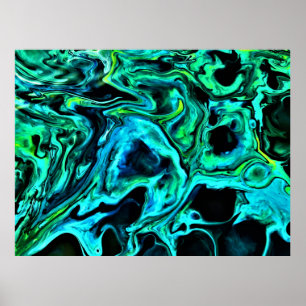 Abstract Colour Study 80, Poster