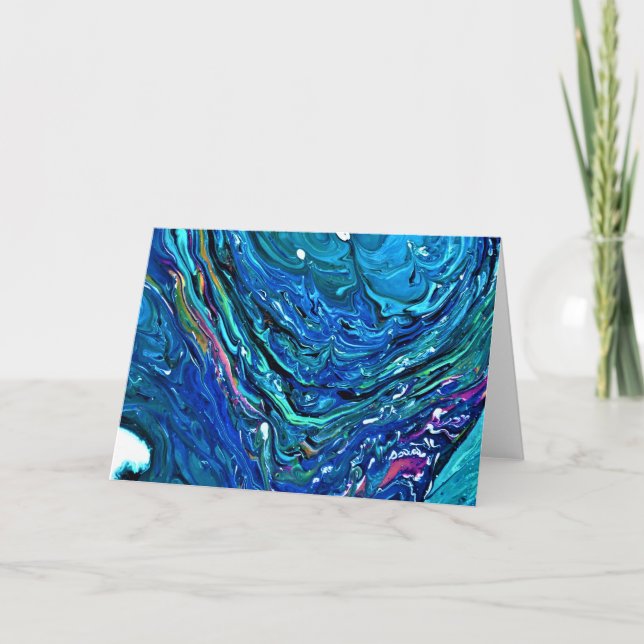 Abstract Colour Study 84, card (Front)