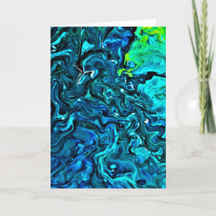 Abstract Colour Study 87, card
