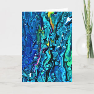 Abstract Colour Study 89, card