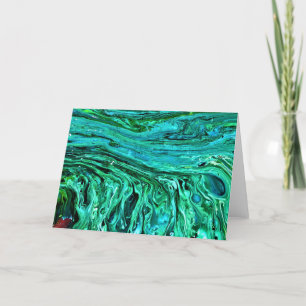 Abstract Colour Study 96, card