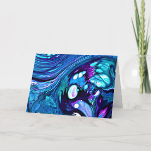 Abstract Colour Study 98, card