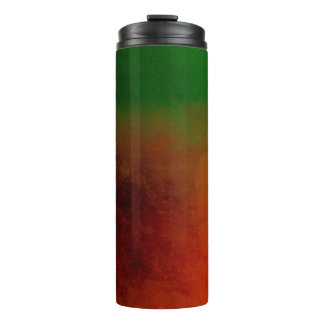 abstract coloured dust explosion on a black backgr thermal tumbler