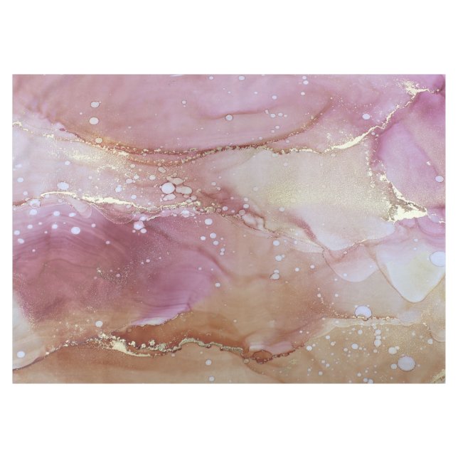 Abstract Coloured Tablecloth (Front (Horizontal))