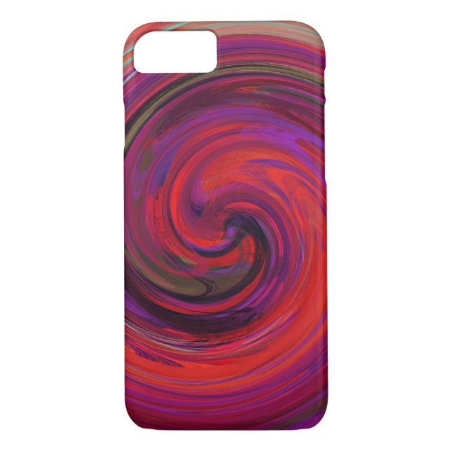 Abstract Coloured Twist Art Background #30 Case-Mate iPhone Case (Back)