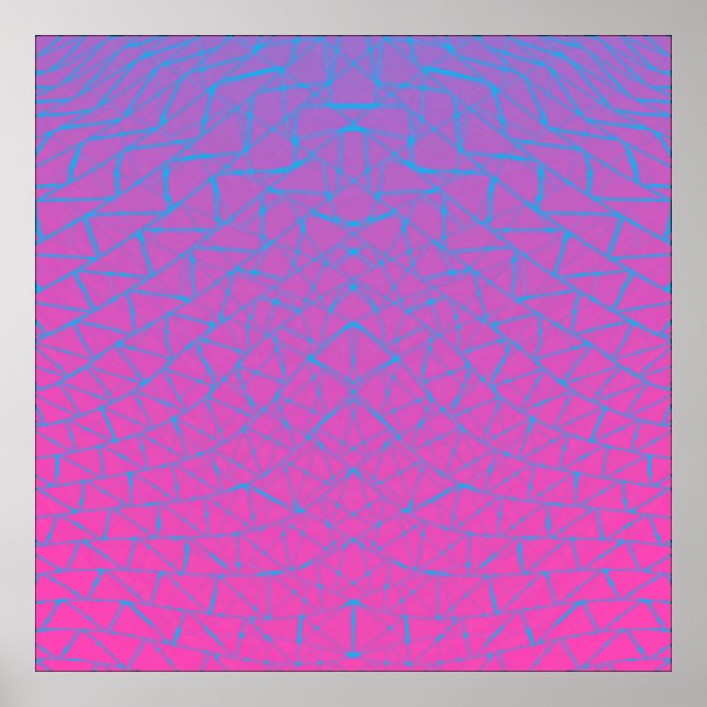Abstract colourful background poster (Front)