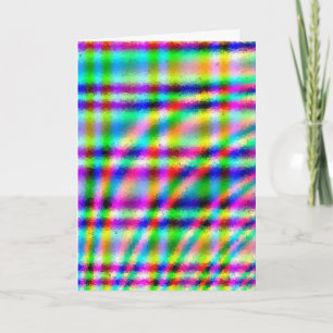 Abstract Colourful Birthday Card