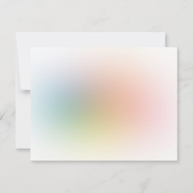 Abstract Colourful Blank Modern Elegant Template (Front)
