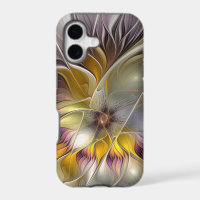 Abstract Colourful Fantasy Flower Modern Fractal