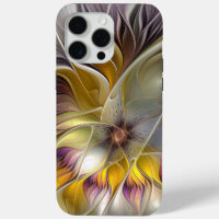 Abstract Colourful Fantasy Flower Modern Fractal