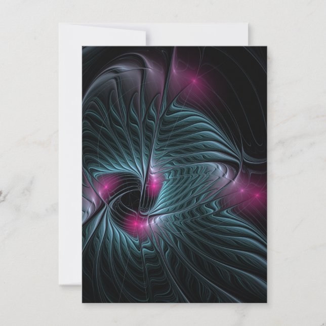 Abstract Colourful Fantasy Fractal  (Front)