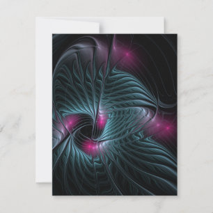 Abstract Colourful Fantasy Fractal Announcement