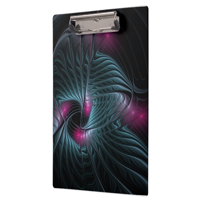 Abstract Colourful Fantasy Fractal Clipboard (Left)