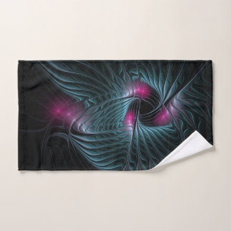 Abstract Colourful Fantasy Fractal Hand Towel