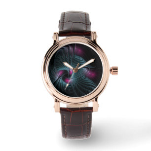 Abstract Colourful Fantasy Fractal Watch