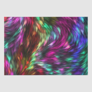 Abstract Colourful Fur Background-24605 Tissue Paper
