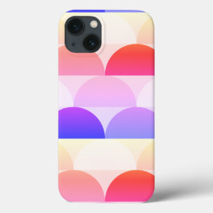 Abstract Colourful Geometric Figures iPhone 13 Case