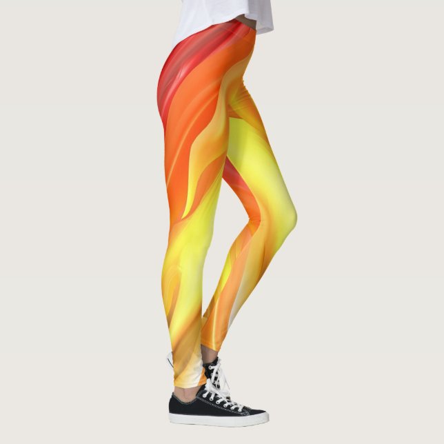 Abstract Colourful Leggings (Right)