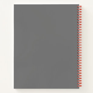 Abstract Colourful Minimalist Spiral Notebook
