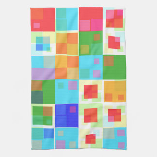 Abstract Colourful Modern Design Kitchen Towel