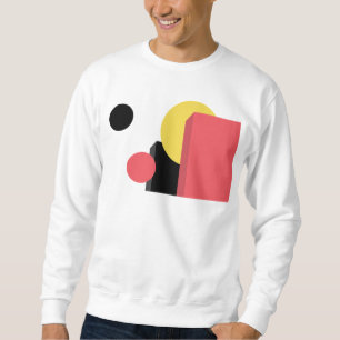 Abstract, colourful, modern, simple, vibrant desig sweatshirt