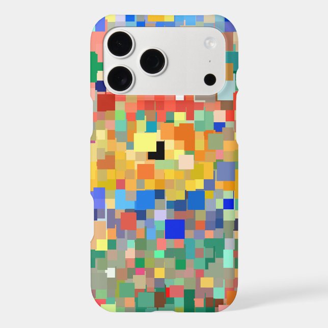 Abstract Colourful Mosaic Pattern #2 (Back)