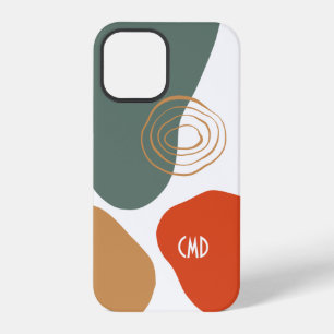 Abstract colourful organic shapes composition iPhone 12 pro case