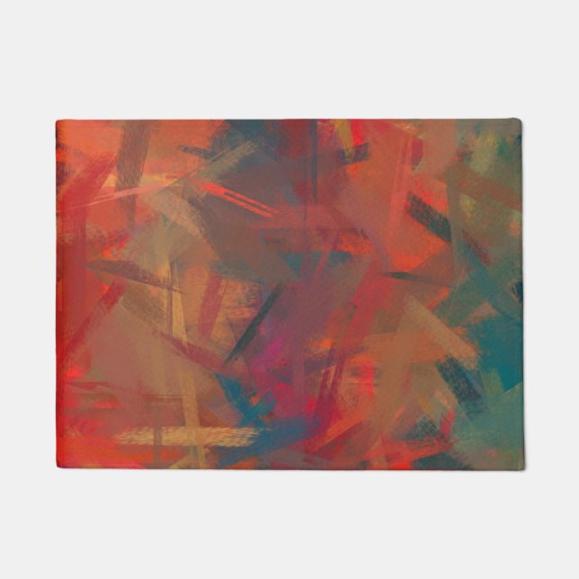Abstract Colourful Painting #2 Doormat (Front)