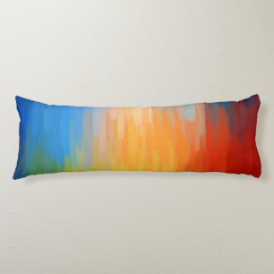 Abstract Colourful Painting Body Pillow