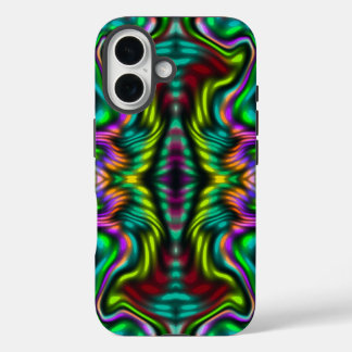 Abstract colourful pattern. iPhone 16 case