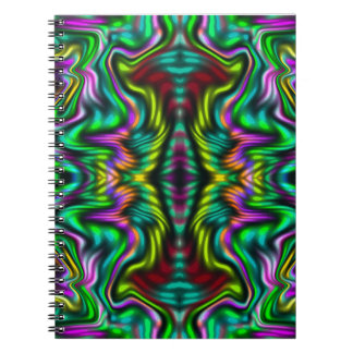 Abstract colourful pattern. notebook