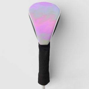 Abstract Colourful Pink Purple Pattern Golf Head Cover