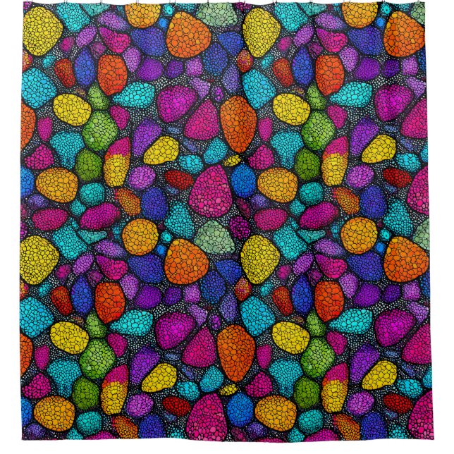 Abstract colourful rocks (Front)