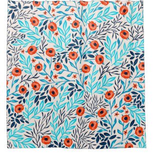 Abstract Colourful Roses: Vintage Floral