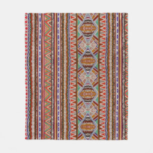 Abstract Colourful: Seamless Pattern Background. Fleece Blanket