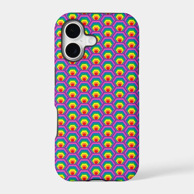 Abstract colourful shapes (Back)