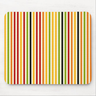 Abstract Colourful Stripes Mousepad
