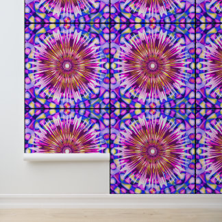 Abstract colourful Sum Shine Mandala Art  Wallpaper