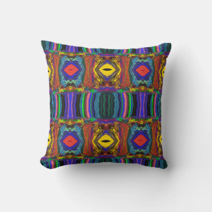 Abstract Colourful Twirlers P & P Mirror / Basic / Throw Pillow