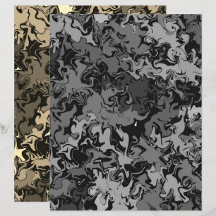 Abstract Colourful Twirls / Filters Scrapbook Pape