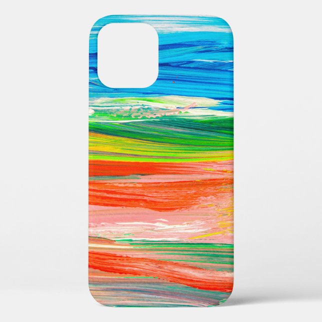 Abstract colourful watercolor artwork Case-Mate iPhone case (Back)