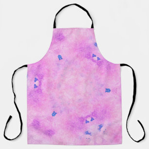 Abstract colourful watercolor. Digital art paintin Apron