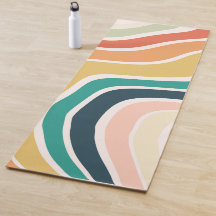 Abstract Colourful Wavy Pattern