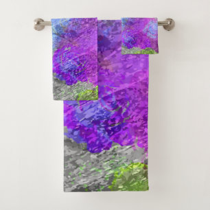 Abstract Colours 2 Bath Towel Set