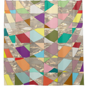 Abstract Colours Gold