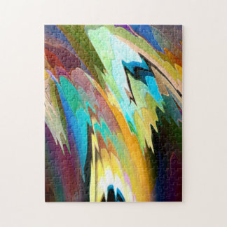 Abstract Colours Puzzle