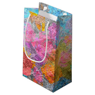 Abstract Colours Small Gift Bag