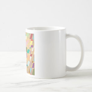 Abstract Colours Sun Burst Coffee Mug