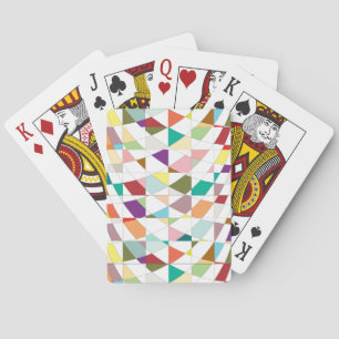Abstract Colours Tapestry Playing Cards